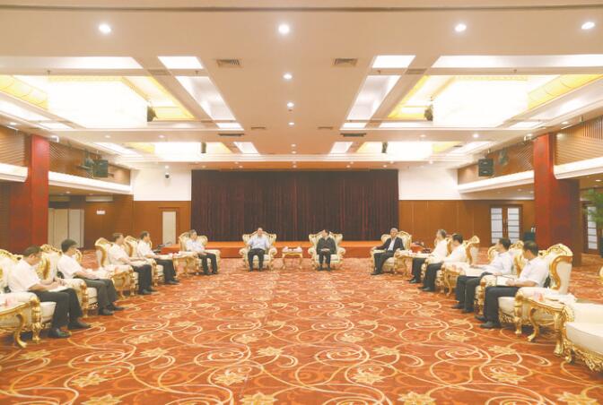 河南省委書記王國生、省長尹弘會見國家電網(wǎng)董事長、黨組書記毛偉明