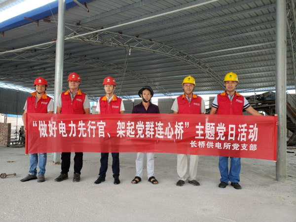 國網(wǎng)廣昌縣供電公司：開展“做好電力先行官、架起黨群連心橋”主題黨日活動