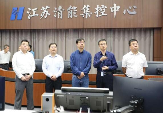 中國(guó)華能集團(tuán)有限公司總經(jīng)理、黨組副書記鄧建玲到華能在蘇企業(yè)調(diào)研