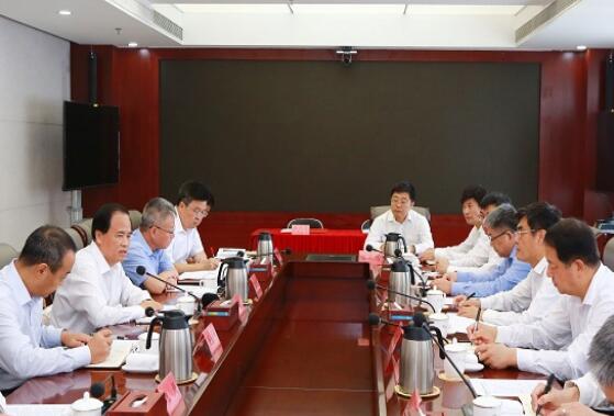舒印彪拜會海南省委書記劉賜貴、省長沈曉明