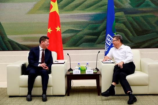 錢智民會(huì)見中信建投董事長(zhǎng)王常青、總裁李格平