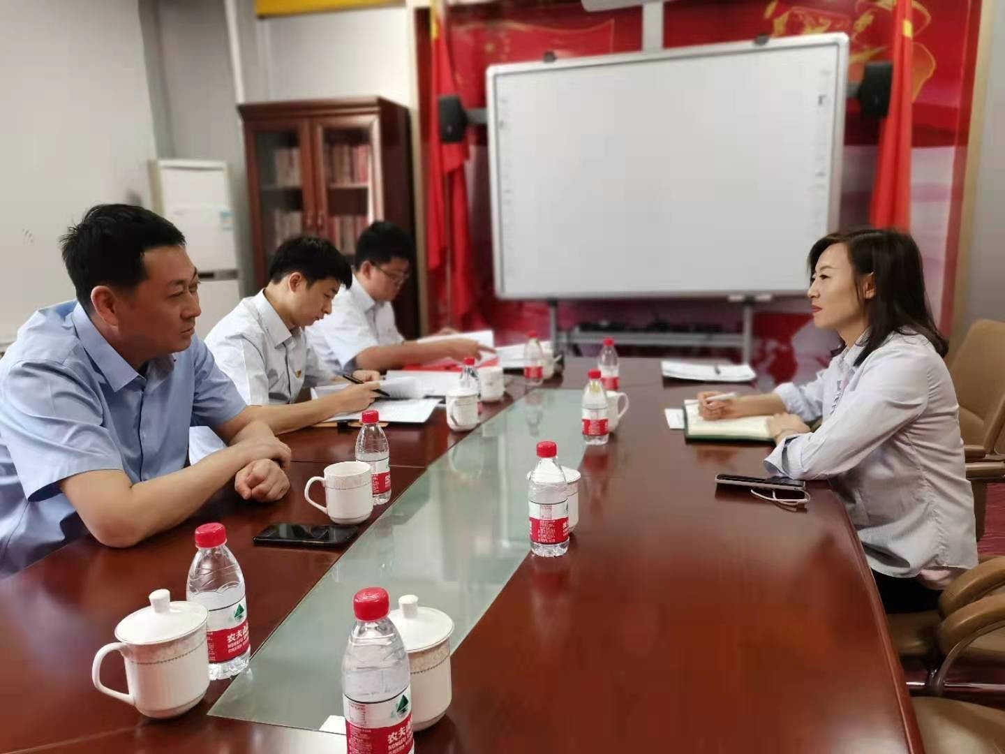 副局長王永強到烏海電業(yè)局千里山分局開展黨史學習教育督導、領(lǐng)學