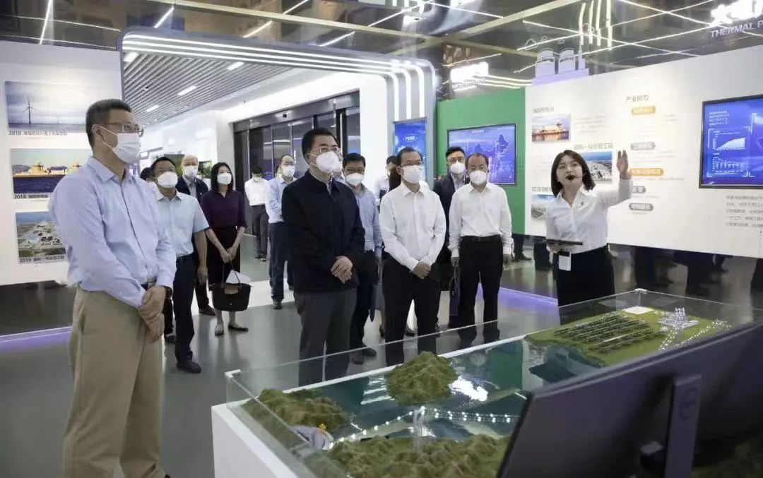 國務(wù)院國資委黨委委員、副主任翁杰明到國家電投督導(dǎo)工作