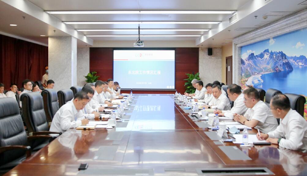中國(guó)能建黨委書記、董事長(zhǎng)宋海良赴東北電力設(shè)計(jì)院調(diào)研