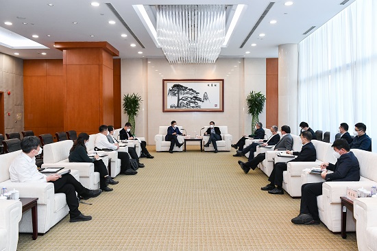 華能集團總經(jīng)理、黨組副書記鄧建玲會見沈鼓集團董事長戴繼雙