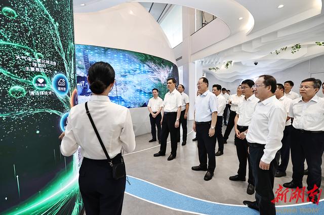 湖南省委副書記、省長毛偉明調(diào)研新型電力系統(tǒng)建設(shè)情況